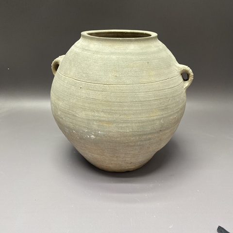 古玩陶瓷漢代雙系罐真品鑒賞圖