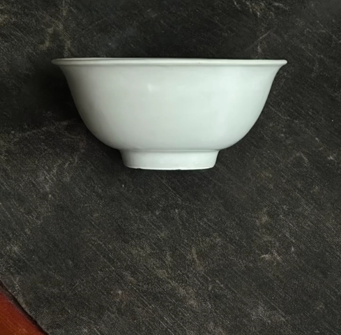 古玩陶瓷白釉碗真品鑒賞圖