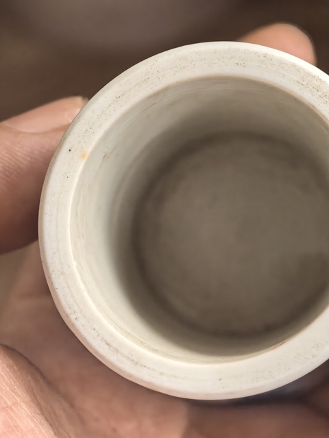 古玩陶瓷青花軸頭真品鑒賞圖