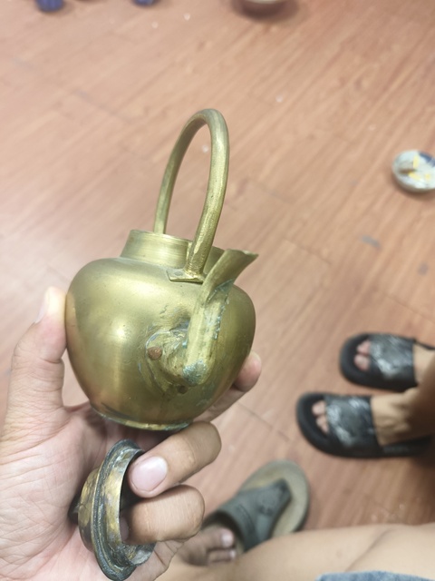 古玩銅器銅壺真品鑒賞圖