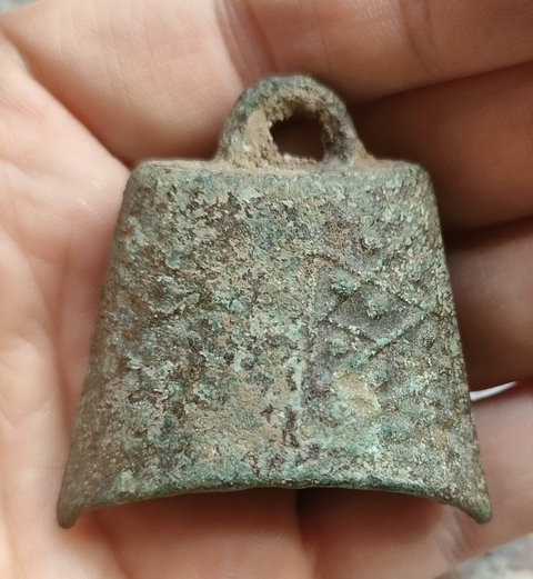 古玩銅器鈴鐺真品鑒賞圖