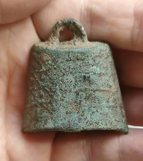 古玩銅器鈴鐺真品鑒賞圖