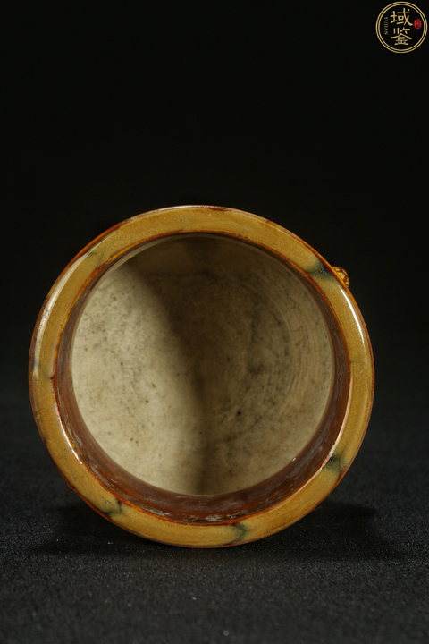 古玩陶瓷窯變釉香爐真品鑒賞圖