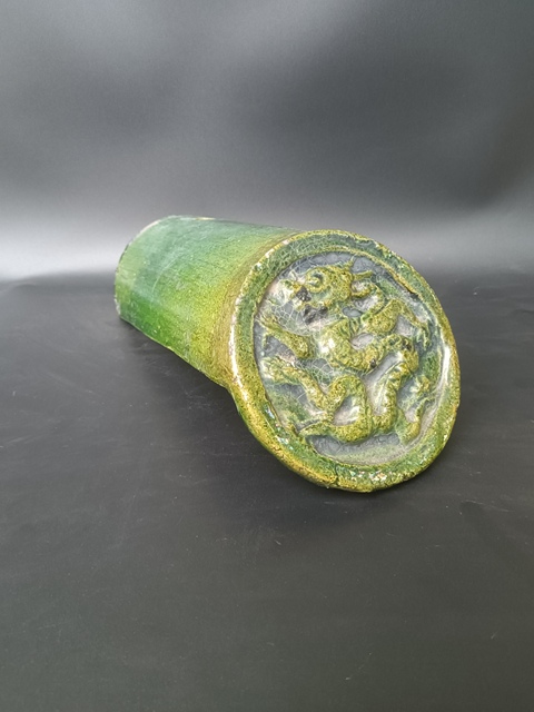 古玩陶瓷龍紋瓦當真品鑒賞圖