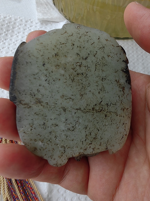 古玩玉器仿古做舊瑞獸擺件真品鑒賞圖