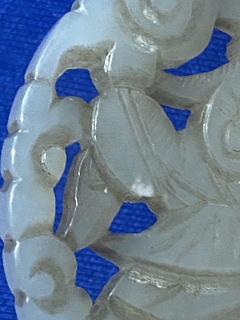 古玩玉器白玉和合二仙真品鑒賞圖