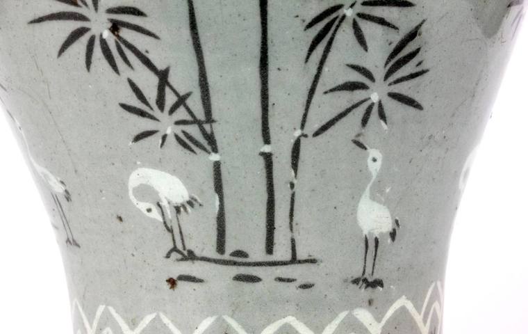 古玩陶瓷高麗青瓷梅瓶真品鑒賞圖