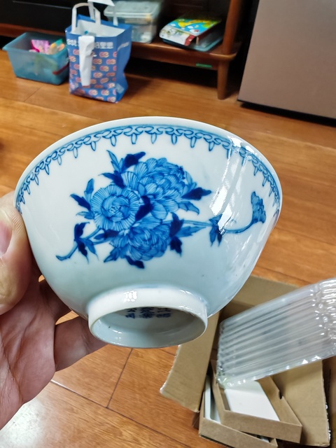 古玩陶瓷青花碗真品鑒賞圖