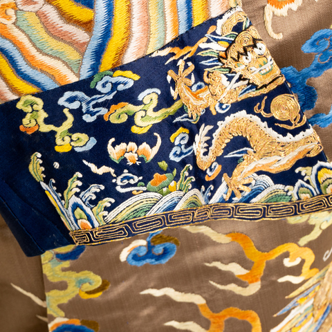 古玩雜項(xiàng)蟒袍真品鑒賞圖