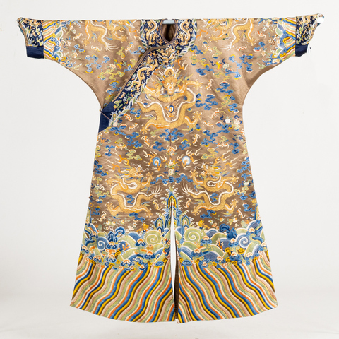 古玩雜項(xiàng)蟒袍真品鑒賞圖