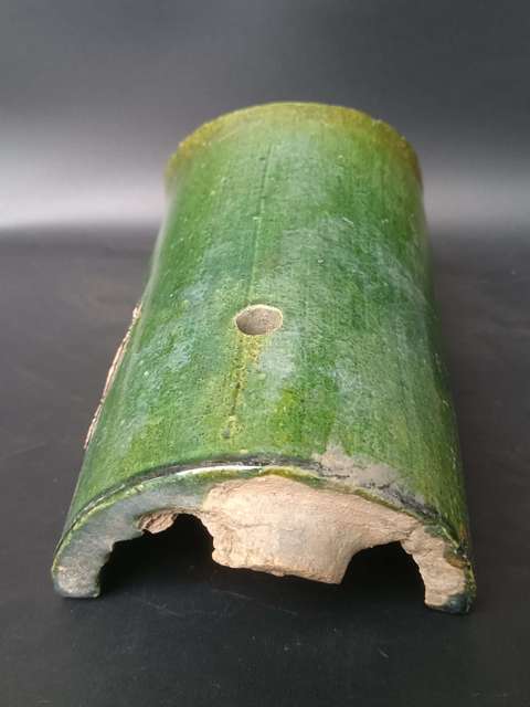 古玩陶瓷清～龍紋瓦當拍賣，當前價格888元