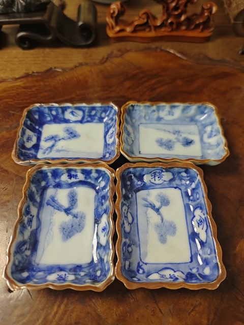 古玩陶瓷青花盤真品鑒賞圖