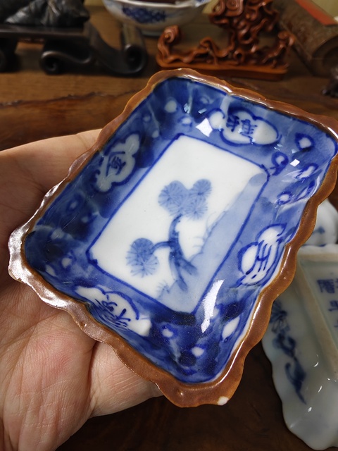 古玩陶瓷青花盤真品鑒賞圖