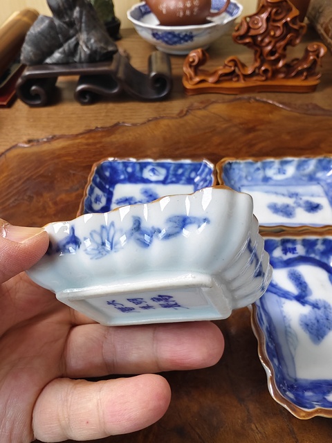 古玩陶瓷青花盤真品鑒賞圖