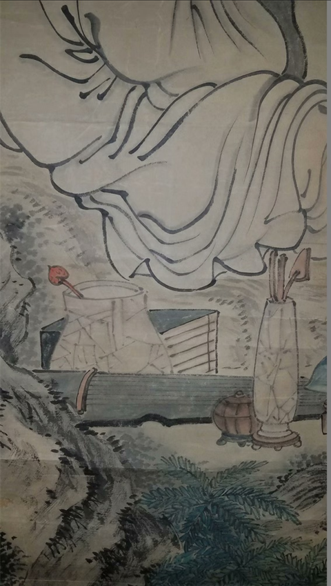 古玩字畫(huà)三賢真品鑒賞圖