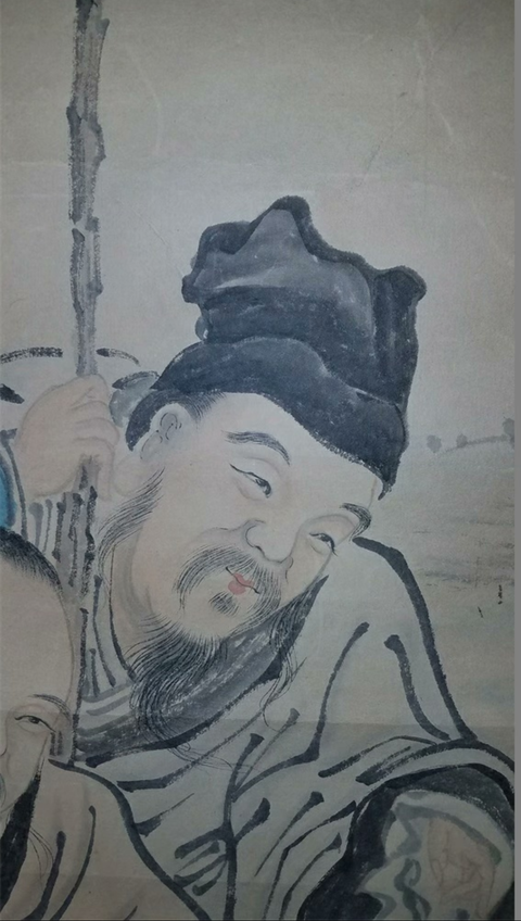 古玩字畫(huà)三賢真品鑒賞圖