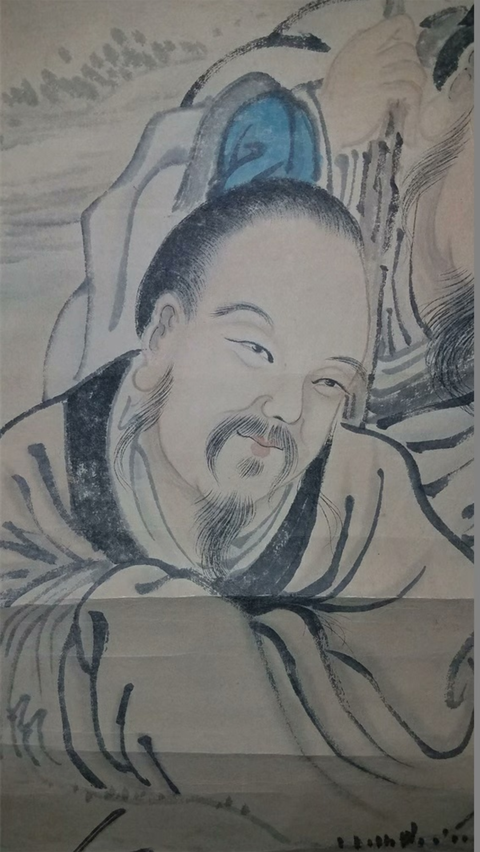 古玩字畫(huà)三賢真品鑒賞圖