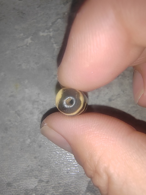 古玩玉器老料器天珠拍賣,當前價格260元