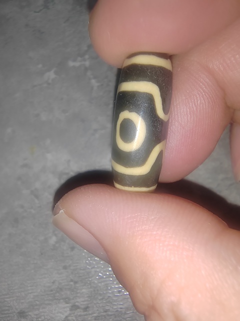 古玩玉器老料器天珠拍賣,當前價格260元