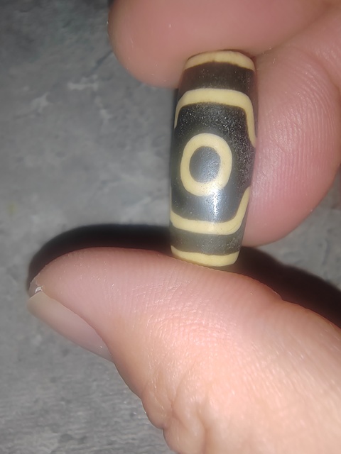 古玩玉器老料器天珠拍賣,當前價格260元