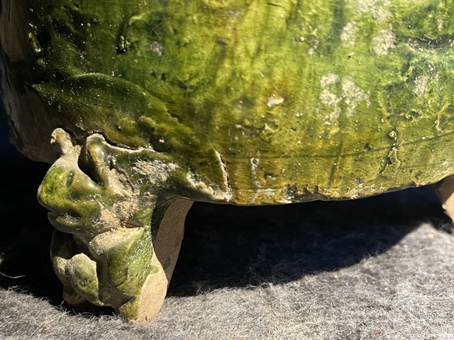 古玩陶瓷漢.綠釉糧倉真品鑒賞圖