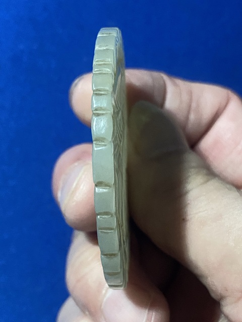 古玩玉器白玉和合二仙真品鑒賞圖