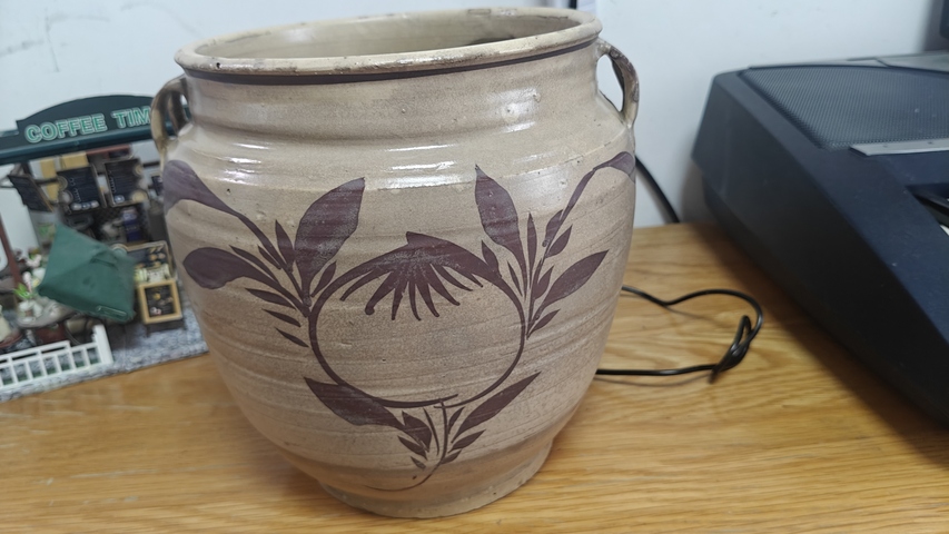 古玩陶瓷磁州窯罐真品鑒賞圖