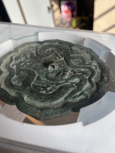 古玩銅器銅鏡真品鑒賞圖