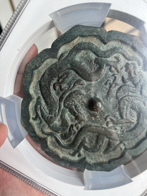 古玩銅器銅鏡真品鑒賞圖