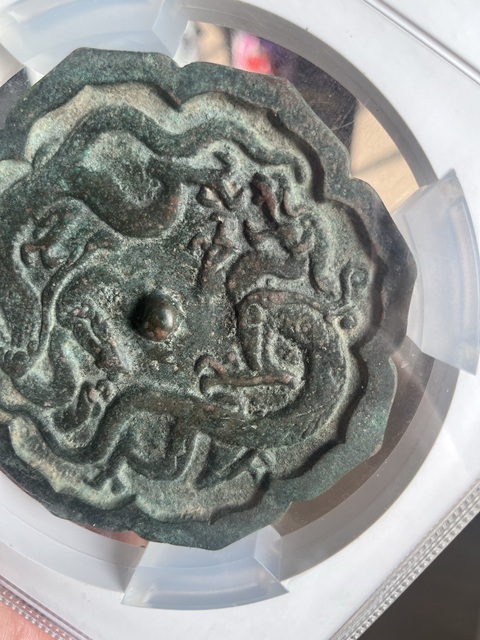 古玩銅器銅鏡真品鑒賞圖