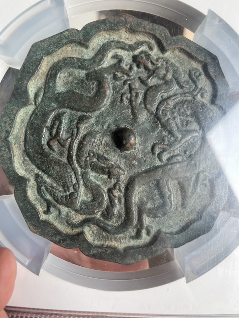古玩銅器銅鏡真品鑒賞圖