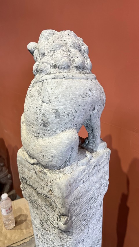 古玩雜項栓馬樁真品鑒賞圖