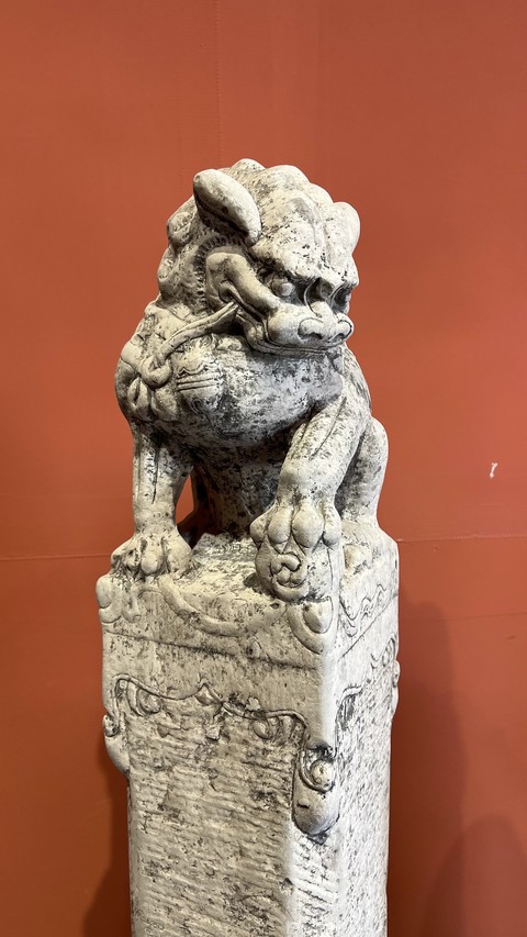 古玩雜項栓馬樁真品鑒賞圖