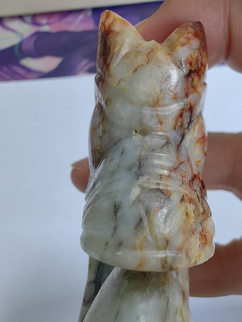 古玩玉器仿古玉龍真品鑒賞圖