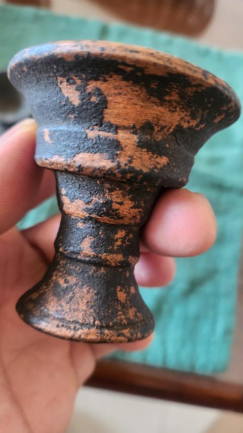古玩陶瓷油燈真品鑒賞圖