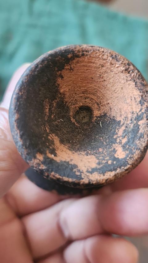 古玩陶瓷油燈真品鑒賞圖