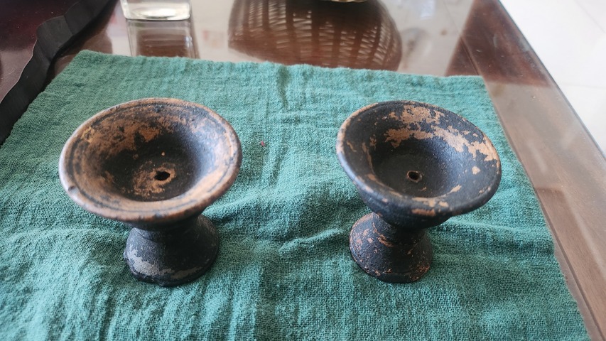 古玩陶瓷油燈真品鑒賞圖