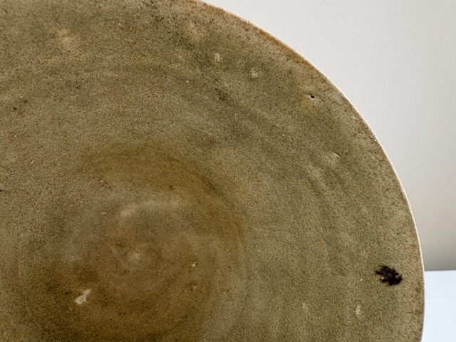 古玩陶瓷唐代越窯系玉璧底盞真品鑒賞圖