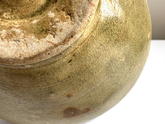 古玩陶瓷唐代越窯系玉璧底盞真品鑒賞圖