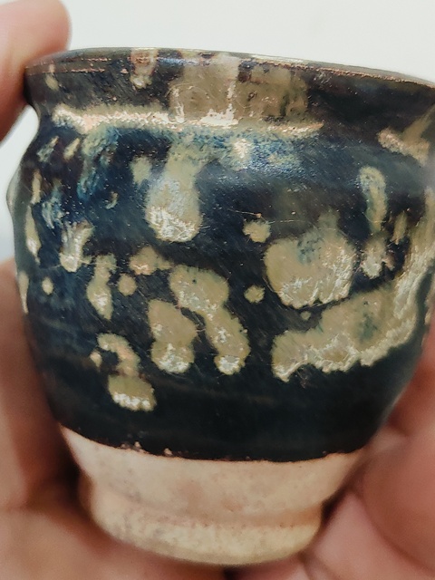 古玩陶瓷吉州窯窯變釉罐真品鑒賞圖