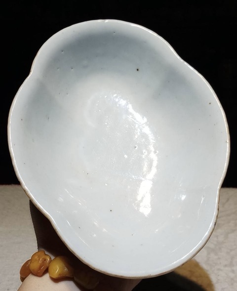 古玩陶瓷粉彩官上加官圖貢碗真品鑒賞圖