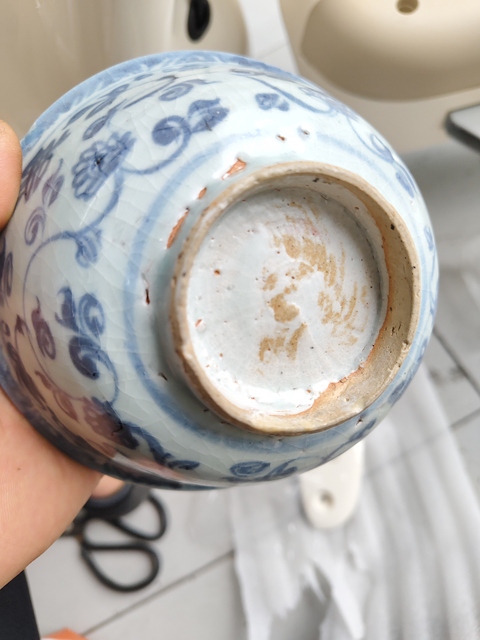 古玩陶瓷青花碗真品鑒賞圖