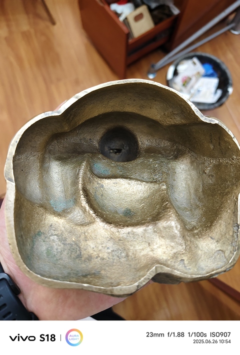 古玩銅器彌勒佛真品鑒賞圖