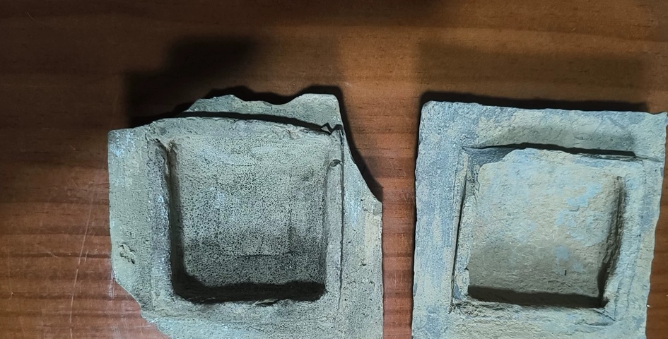 古玩陶瓷彩繪陶鈁真品鑒賞圖