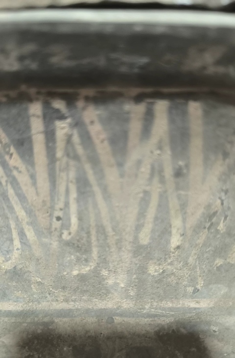 古玩陶瓷彩繪陶鈁真品鑒賞圖