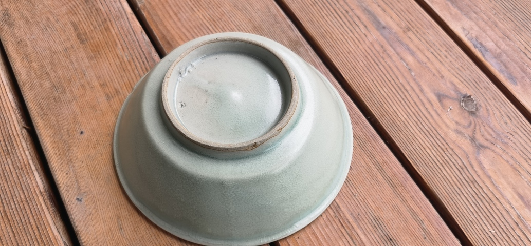 古玩陶瓷龍泉青瓷直壁洗真品鑒賞圖