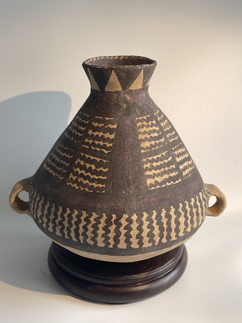 古玩陶瓷馬家窯文化馬廠類型彩陶真品鑒賞圖