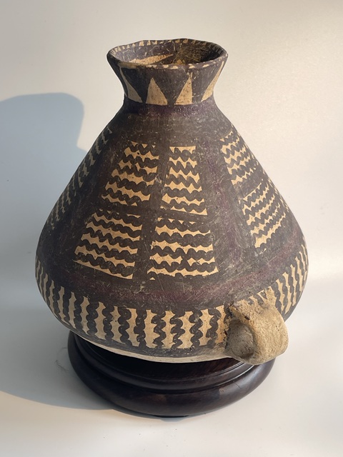 古玩陶瓷馬家窯文化馬廠類型彩陶真品鑒賞圖