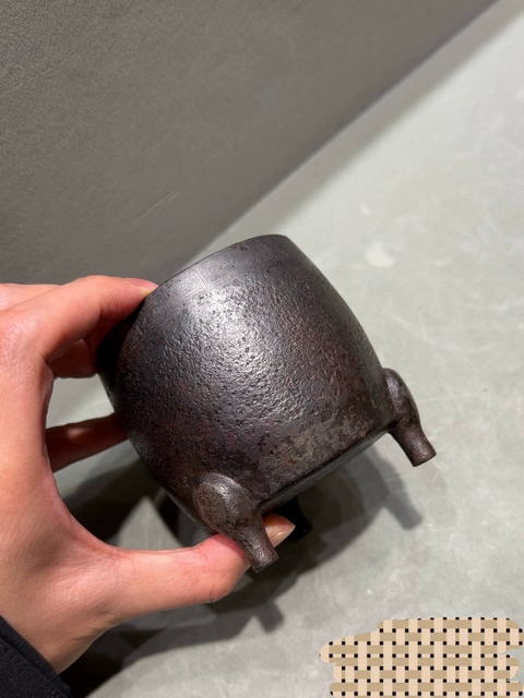 古玩雜項鐵香爐真品鑒賞圖