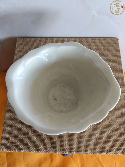 古玩陶瓷德化窯白釉爵杯真品鑒賞圖